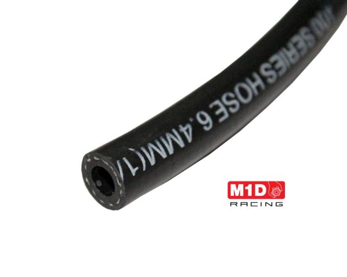 Шланг AN6 PushLock резиновый (чёрный)