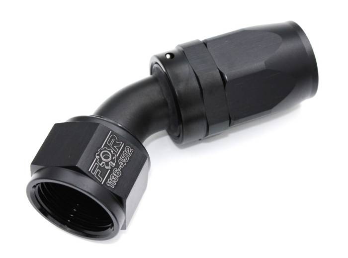 Фитинг AN12 (мама) 45* для шланга 200/210-12D (Alu)