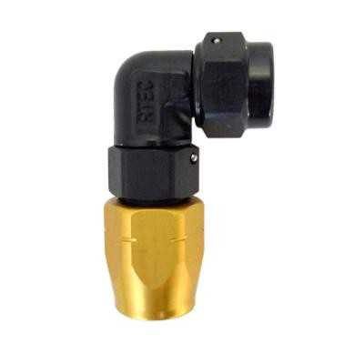Goodridge 336-9006M14 фитинг (мама) 90° 14x1,5 для шланга 200/210-06D кованный (Alu)