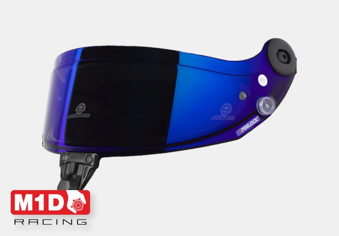 Schuberth SDL визор антидождь для шлема SP1 Hybrid / SK1 Hybrid, синий зеркальный