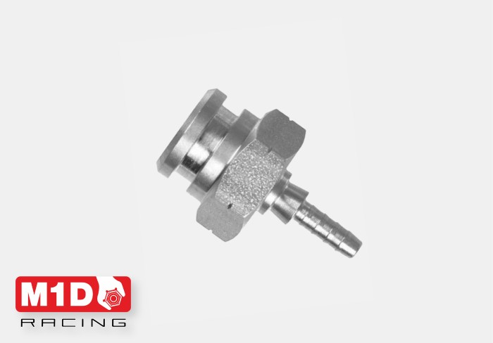 Goodridge S759-9131Z фитинг (мама) 90* 10x1 convex под завальцовку (сталь)